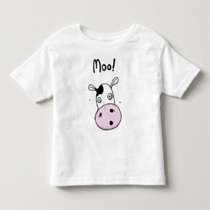 Funny Kids Moo Cow T-shirt