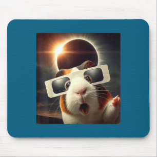 Funny Kids Selfie Guinea Pig Womens Mens Mouse Mat