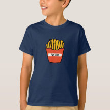 Funny kids t-shirt celebrating fry day