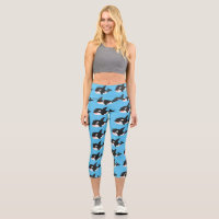 Funny killer whale orca cute cartoon illustration