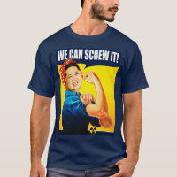 Funny Kim Jong Un Poster "We Can Do It" Remake