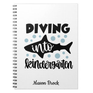 Funny kindergarten kid's gift Notebook