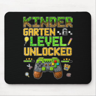 Funny Kindergarten Level Unlocked Ck To School Gam Mouse Mat