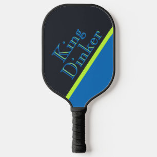 Funny King Dinker Custom Monogram Personalised Pickleball Paddle