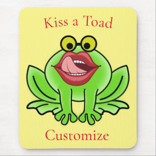 Funny Kiss A Toad Thunder_Cove Mouse Mat