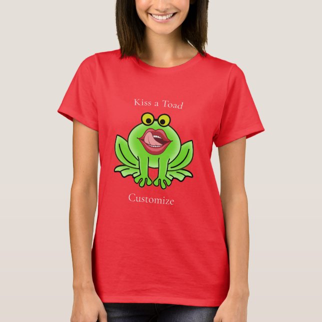 Funny Kiss A Toad Thunder_Cove T-Shirt (Front)