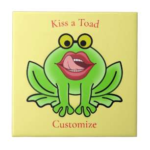 Funny Kiss A Toad Thunder_Cove Tile