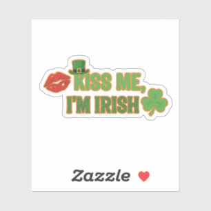 Funny Kiss Me I'm Irish St. Patrick's Day Party