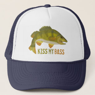 bass fish hat