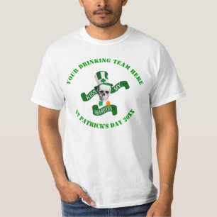 Funny Kiss My Shamrocks  St Patrick's day T-Shirt
