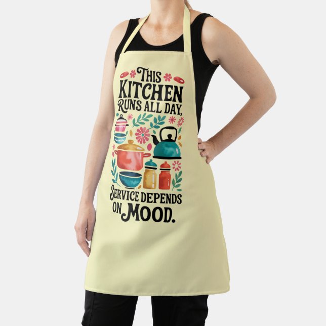 Funny Kitchen Series Design #1 Apron (Insitu)