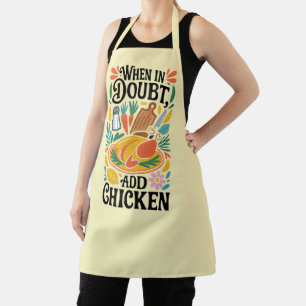 Funny Kitchen Series Design #9 Apron