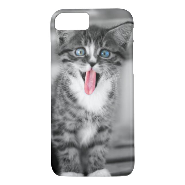 Funny Kitten Case-Mate iPhone Case (Back)
