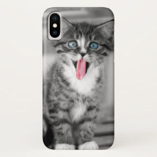 Funny Kitten iPhone X Case