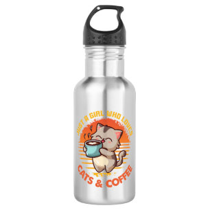 Funny Kitty Wisdom 532 Ml Water Bottle