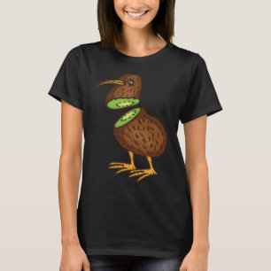 Funny Kiwi Bird Gift Men Women Cool Kiwi Bird Frui T-Shirt