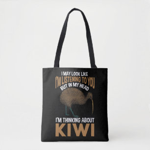Funny Kiwi Birds Sarcastic Zoo Bird Lover Tote Bag