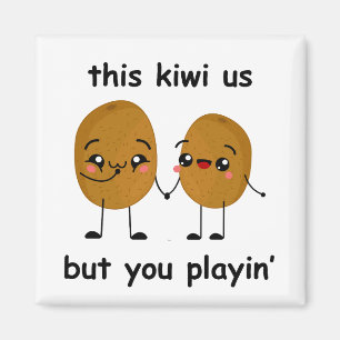 Funny Kiwi  Magnet