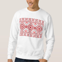 Funny Knitted Christmas Sweater - Fake Knit