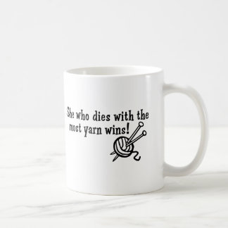 Funny Knitting Coffee Mug