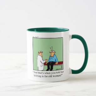 Funny Knitting Humour Mug Gift
