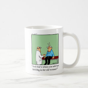 Funny Knitting Humour Mug Gift