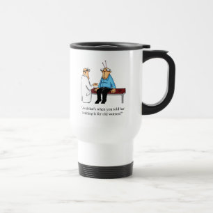 Funny Knitting Humour Travel Mug Gift