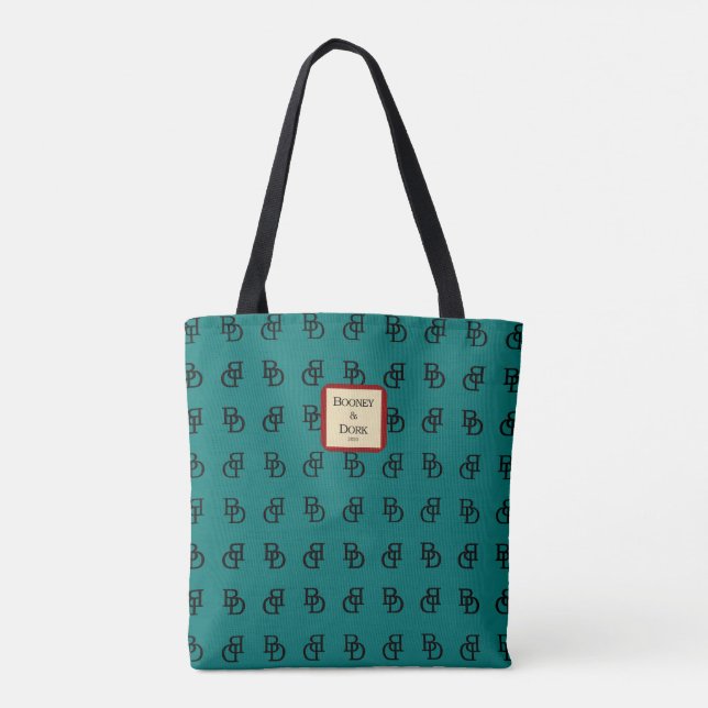 Funny Knockoff Luxury Handbag Green Tote (Back)