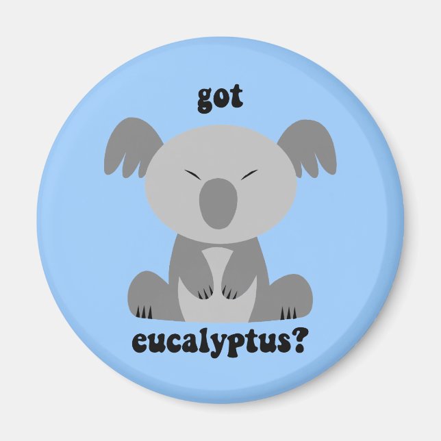 Funny Koala Bear Magnet (Front)
