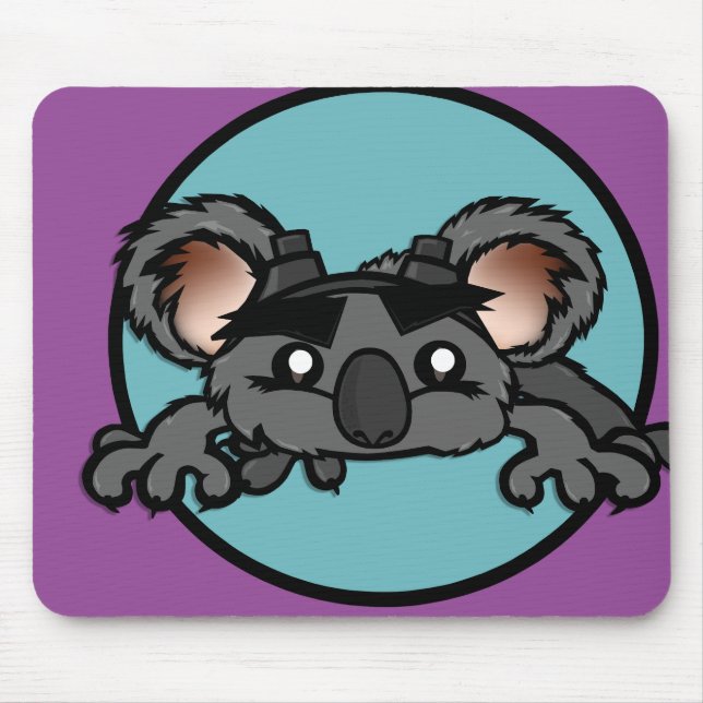 FUNNY KOALA BEAR MOUSE PAD (Front)