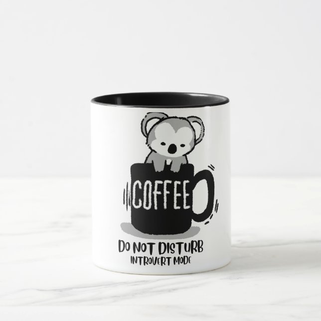 Funny Koala Coffee Mug (Center)