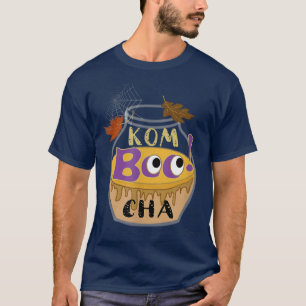Funny Kombucha  Boo Halloween Scoby Kombucha Gift  T-Shirt