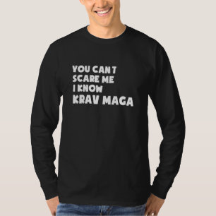 Funny Krav Maga Combat And Self Defence T-Shirt