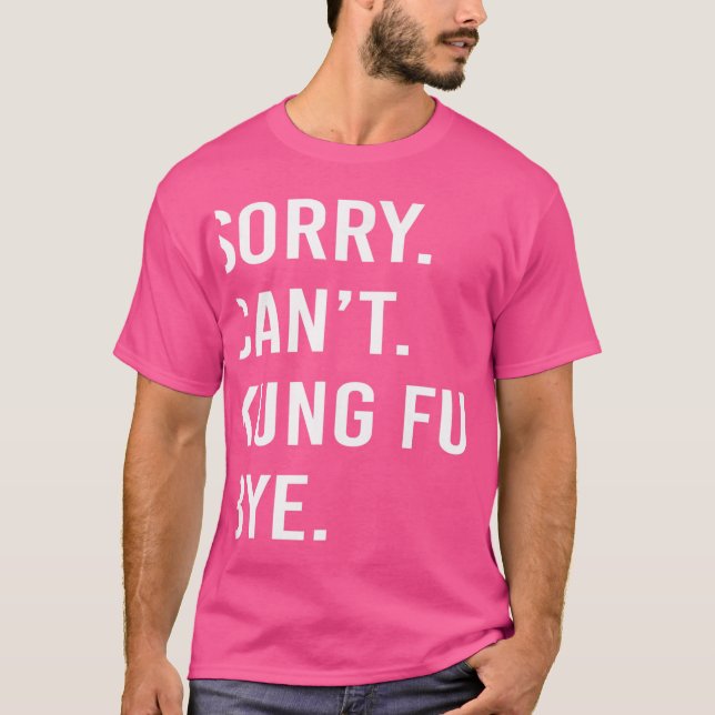 Funny Kung Fu T-Shirt (Front)