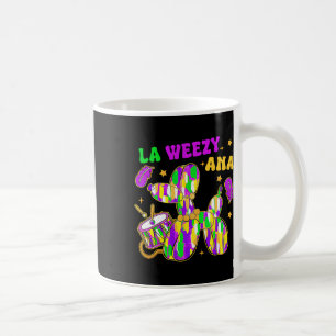 Funny La Weezy Ana Mardi Gras Carnival Cake Walk M Coffee Mug
