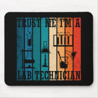 Funny lab tech vintage laboratory technician humou