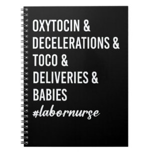 Funny Labour and Delivery Nurse - L&D Nurse Nursin Notebook
