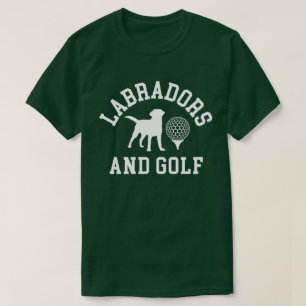 Funny Labradors & Golf Dog Lover Gift for Men T-Shirt