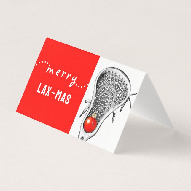 Funny Lacrosse Christmas (Front)