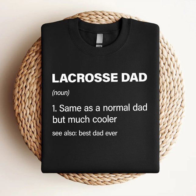 Funny Lacrosse Dad Definetion T-Shirt (Creator Uploaded)