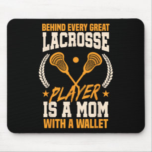 Funny Lacrosse Mum Mothers Day Mouse Mat
