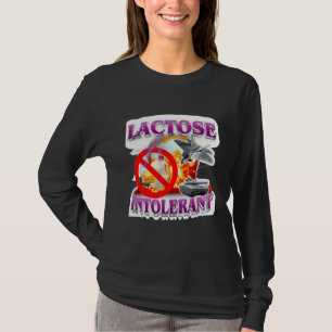 Funny Lactose Humour Meme Tolerant Explosion T-Shirt