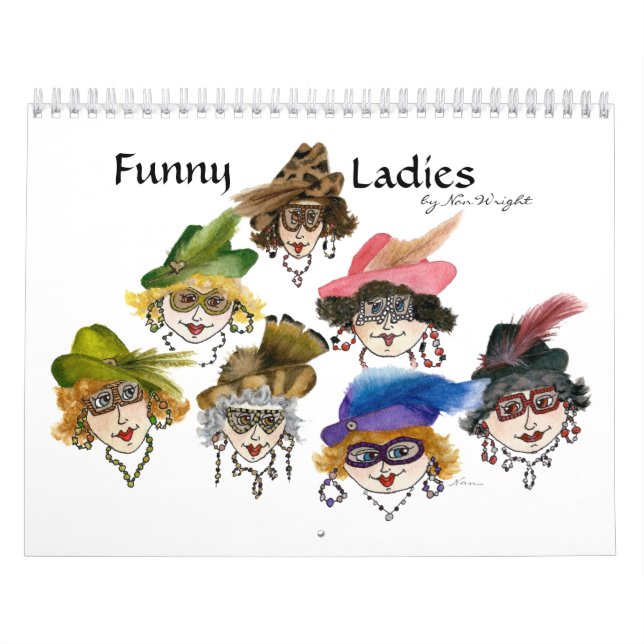 Funny Ladies Calendar (Cover)