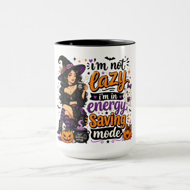 Funny Lady Halloween Mug (Center)