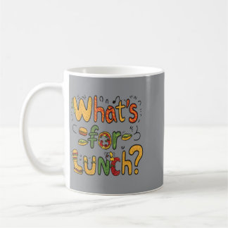 Funny Lady Whats For Lunch Cooking And Kitchen Coffee Mug