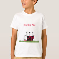 Funny Ladybug Dead Bug Yoga Pose