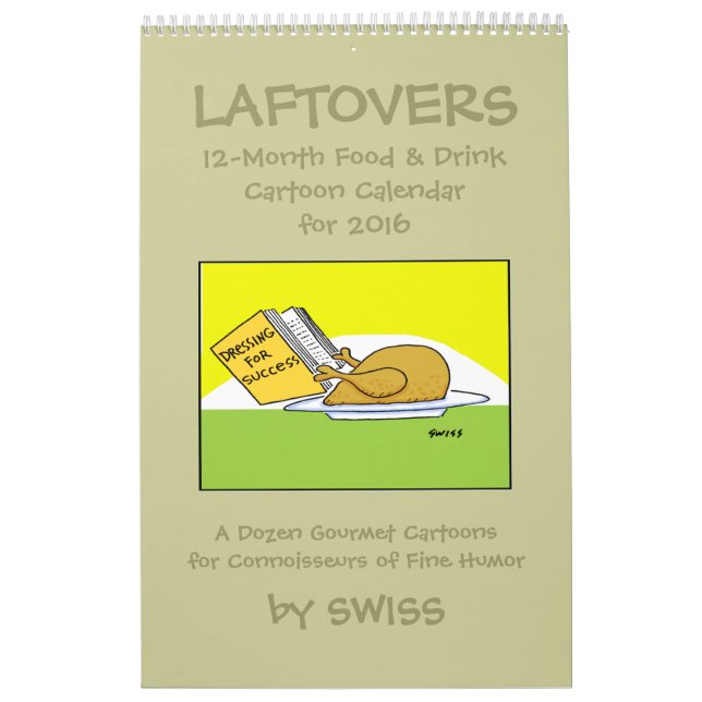 Funny Laftovers Food Cartoons Calendar (Cover)