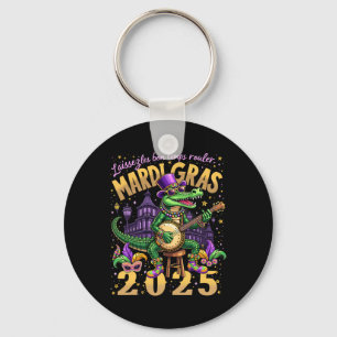 Funny Laissez Les Bon Temps Rouler Mardi Gras 2025 Key Ring