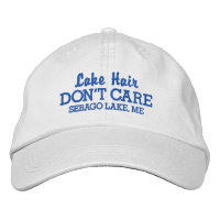 Funny Lake Hair Don't Care Custom Lake Name