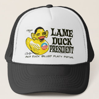 Funny Lame Duck Potus Obama Gear Trucker Hat